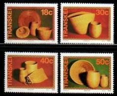 TRANSKEI, 1989,  MNH Stamp(s), Weaving & Basketry,  Nr(s)  234-237 - Transkei