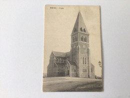 Carte Postale Ancienne (1922) Bertrix L’Église - Bertrix