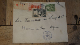 Enveloppe AOF, Oumé En COTE D'IVOIRE, 1953 ............ Boite1 .............. 240424-304 - Brieven En Documenten