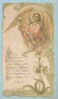 Souvenir De La 1ère Communion De Fernande Taviaux 17 Mai 1903 Eglise Saint-Jean Baptiste Ed. Bouasse. Paris. N° 2193 - Santini