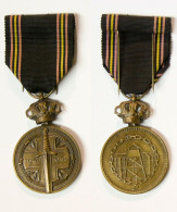 Médaille-BE-304b_prisonnier De Guerre 1940-1945 – WW2_variante_D_20-23 - Bélgica