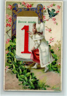 10522107 - Neujahr Kalenderblatt, Maedchen, Mantel Mit - Anno Nuovo