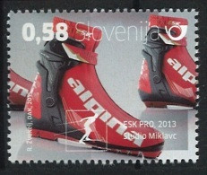 SLOVENIA 2015 Industrial Design - Alpina Elite ESK PRO Competition Cross-Country Boots **MNH Michel # 1175 - Slovenia