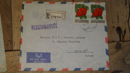Enveloppe LIBAN, Beyrouth, Recommandée, Avion, 1963 ............ Boite1 .............. 240424-307 - Líbano