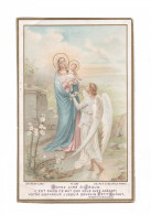 Vierge à L'Enfant Et Ange, "soyer Aimé, ô Jésus", éd. Bouasse-Lebel M. 223 - Images Religieuses