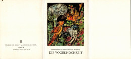 H1964 - TOP Mappe 12 Karten Enkaustik - Verlag Bild Und Heimat Reichenbach DDR Grafik - Encaustic Sorbische Volkslieder - Other & Unclassified