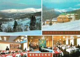 73514576 Benecko Semily Hancova Bouda Bergbaude Restaurant Landschaftspanorama I - Tchéquie