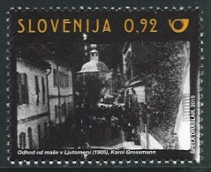 SLOVENIA 2015 Filmography - Slovene Films; Odhod Od Mase V Ljutomeru **MNH Michel # 1176 - Eslovenia