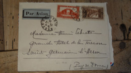 Enveloppe ALGERIE, Alger 1939, Avion ............ Boite1 .............. 240424-309 - Storia Postale