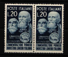 Italien 802 Postfrisch Waagerechtes Paar #HW757 - Non Classés