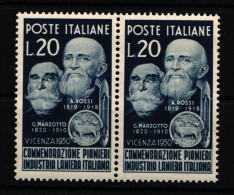 Italien 802 Postfrisch Waagerechtes Paar #HW757 - Zonder Classificatie