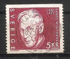 Sweden 1981 Ernst Wigforss Y.T. 1116 (0) - Used Stamps