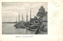 73513710 Anvers Antwerpen Vieux Quai Jordaens Des Bateaux Anvers Antwerpen - Antwerpen