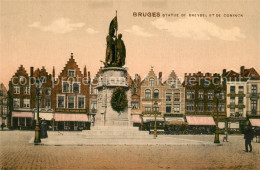 73513707 Bruges Flandre Statue De Breydel Et De Coninck Monument Bruges Flandre - Altri & Non Classificati