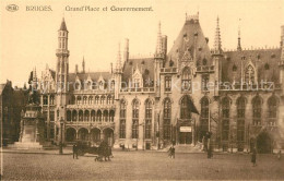 73513697 Bruges Flandre Grand  Place Et Gouvernement Monument Bruges Flandre - Other & Unclassified