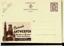 Publibel Neuve N° 973 ( Visitez ANVERS - ANTWERPEN ) - Werbepostkarten