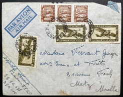 SP INDOCHINE 1948 SAIGON POUR METZ MOSELLE / SP 50638 BPM 405 - Airmail