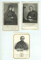 3 IMAGES PIEUSES XIXème Siècle REGNIER FOURNET SOEUR ELISABETH Poitiers - Images Religieuses