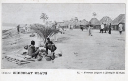 Chocolat Klaus African Congo 32 Rare Antique Postcard - Sin Clasificación