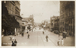 Policeman At West Street Durban South Africa Antique Real Photo Postcard - Unclassified