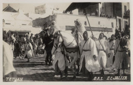 Tetuan El Jalifa Antique Morocco African Military Real Photo Postcard - Non Classificati