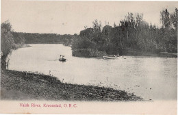 Valsh Valsch River Kroonstad South Africa Rowing Boat Old Postcard - Non Classificati