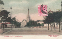 Albany Street East London South African Old Postcard - Sin Clasificación