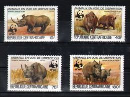 Central African Republic - 1983 Rhinoceros MNH__(TH-6016) - Central African Republic