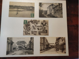 Lot De Cinq Cartes Postales Anciennes - Collections & Lots