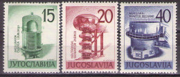 Yugoslavia 1960 - Nuclear Energy Exhibition - Mi 927-929 - MNH**VF - Nuevos