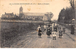 SAINT PIERRE MONTLIMART - Eglise Et Presbytère - Très Bon état - Autres & Non Classés