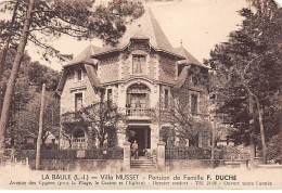 LA BAULE - Villa Musset - Pension De Famille F. DUCHE - état - La Baule-Escoublac