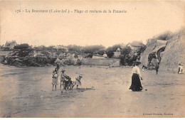 LA BERNERIE - Plage Et Rochers De La Pataurie - Très Bon état - La Bernerie-en-Retz