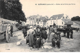 GUERANDE - Scène De La Foire Aux Porcs - Très Bon état - Guérande