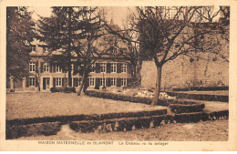 Maison Maternelle De BLAMONT - Le Château Vu Du Potager - Très Bon état - Blamont