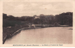 MONTGIROUX Par Alexain - La Rivière Et L'entrée Du Canal - Très Bon état - Otros & Sin Clasificación