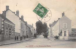 GIEN - La Route De Paris - Très Bon état - Gien