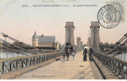 SULLY SUR LOIRE - Le Pont Suspendu - Très Bon état - Sully Sur Loire