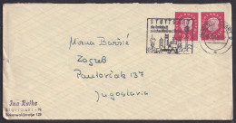 Germany, BRD 1959, Letter Stuttgart - Zagreb, Yugoslavia II - Otros & Sin Clasificación