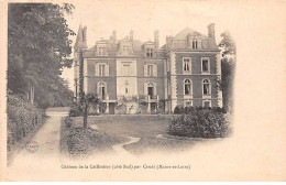Château De La CAILLOTIERE Par Candé - Très Bon état - Autres & Non Classés