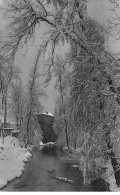 LANGOGNE - Les Bords Du Langouyrous En Temps De Neige Près Malaval - Très Bon état - Langogne