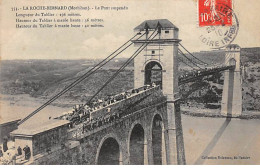 LA ROCHE BERNARD - Le Pont Suspendu - Très Bon état - La Roche-Bernard