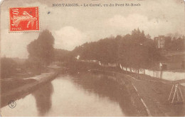 MONTARGIS - Le Canal, Vu Du Pont Saint Roch - état - Montargis