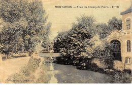 MONTARGIS - Allée Du Champ De Foire - Tivoli - état - Montargis