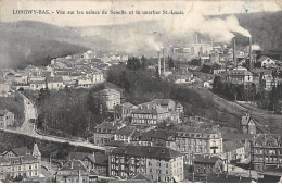 LONGWY BAS - Vue Sur Les Usines De Senelle Et Le Quartier Saint Louis - état - Longwy