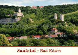 73508725 Bad Koesen Rudelsburg Rittergit Kreipitzsch Burg Saaleck Bad Koesen - Bad Koesen