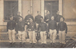 LAVAL - 1912 - Carte Photo - Soldats - MICHEL Et LEPLE , Photo - état - Laval