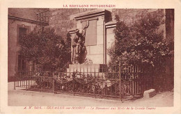 GUEMENE SUR SCORFF - Le Monument Aux Morts - Très Bon état - Guemene Sur Scorff