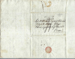 ITALIE Préphilatélie 1820: LAC De Torino Pour Perosa Taxée 4 - 1. ...-1850 Prephilately