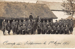 Camp De SISSONNE Le 1er Mai 1911 - Très Bon état - Sissonne